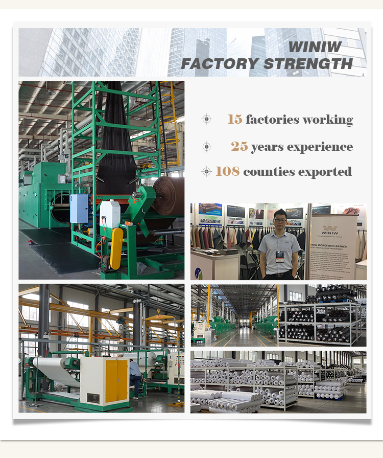 WINIW Microfiber Leather For Automotive Manufacturer