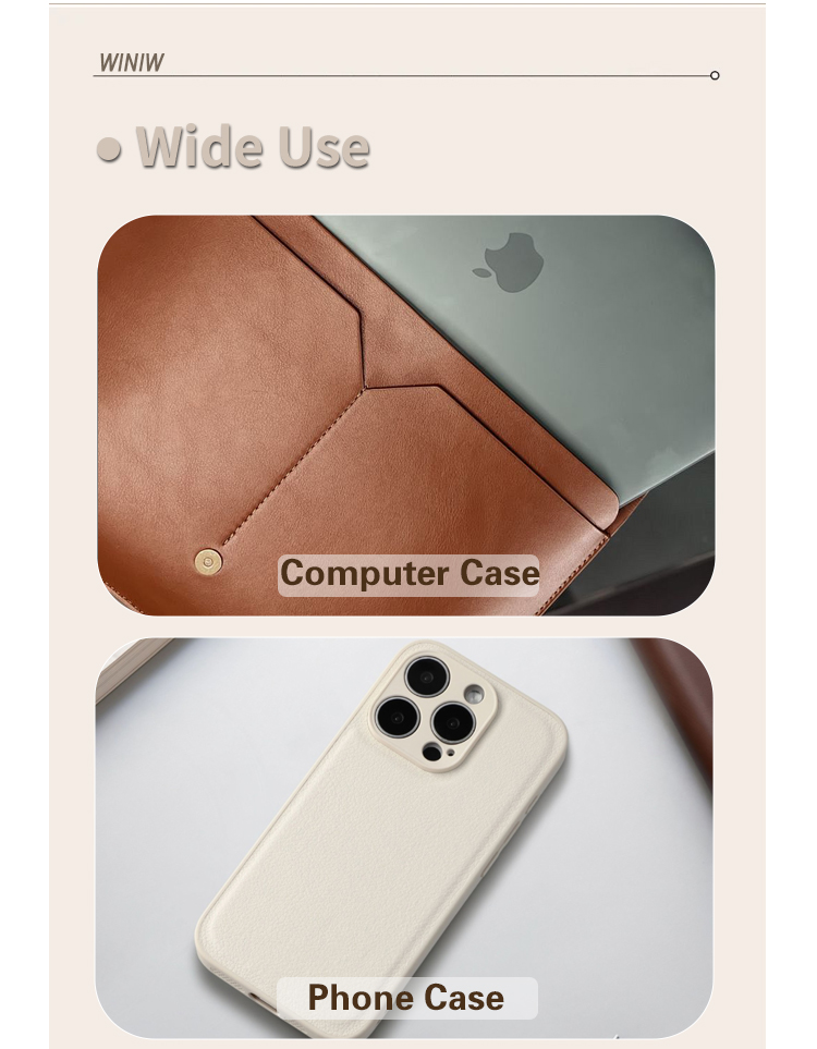 Vegan Leather For Electronics Case