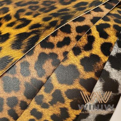 
     Imitação de couro artificial com estampa de leopardo para bolsas
    
