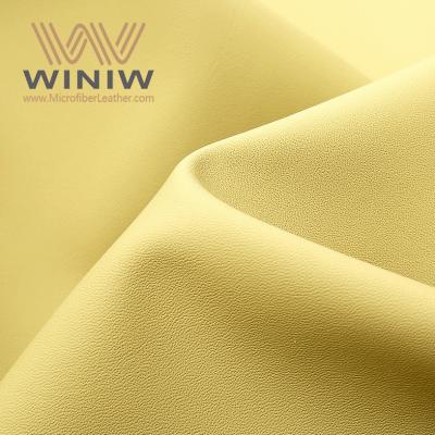 A China Como Líder Durable Faint Yellow Full Grain Leather Meier Pale Yellow Fornecedor
