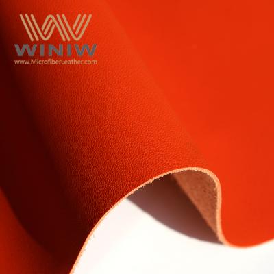 A China Como Líder Bright Red Syn Leather for Car Seats Fornecedor