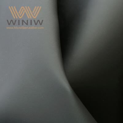 A China Como Líder Matte Black Texture Vegan Leather Good Price Fornecedor