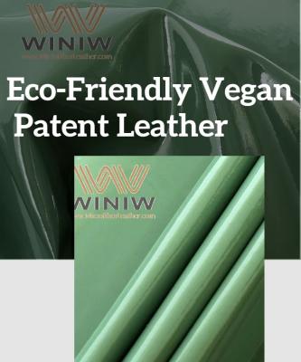 A China Como Líder Eco-Friendly Vegan Patent Leather Fornecedor
