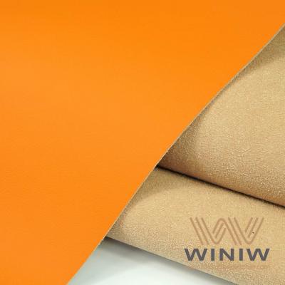 Material de tecido de sofá sintético de couro de microfibra de várias texturas