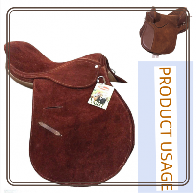  Microfiber Synthetic Suede Leather For Horse Saddles