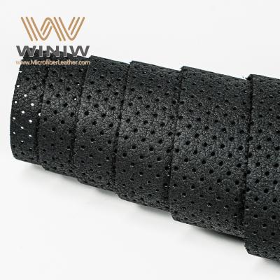 Forro de sapato de couro artificial de tecido artificial de micro fibra respirável
        
