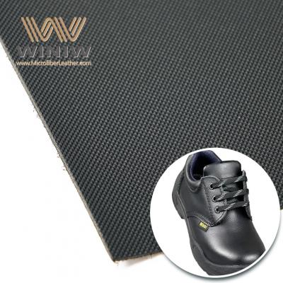 Material superior dos calçados laborais de couro sintético de Microfiber TPU