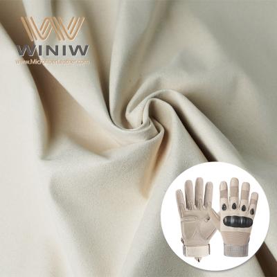 PU Micro Suede Micro Fiber Safety Gloves Leather Fabric