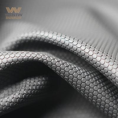 Material de microfibra PU de alta durabilidade para couro de luvas esportivas