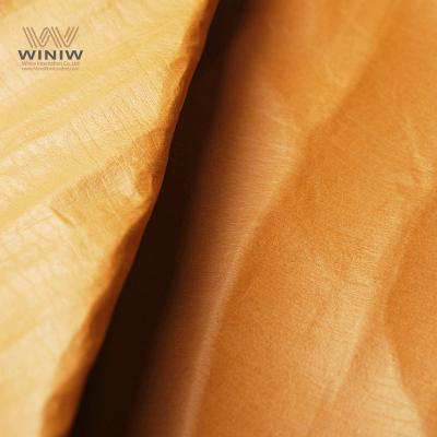 Couro sintético PU com absorção de choque para aderência