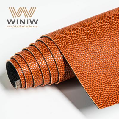 Tecido de couro fácil de costurar para basquete Couro PU
