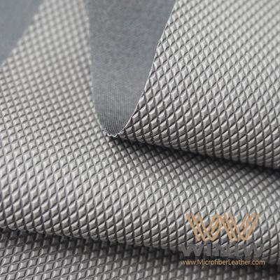 Couro sintético resistente à deformação para luvas de trabalho.