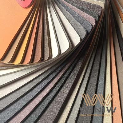 Couro sintético resistente a rasgos para bolsas de mão em couro PU.