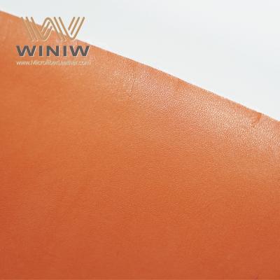 Couro vegano não amassa facilmente para cabedal em couro PU