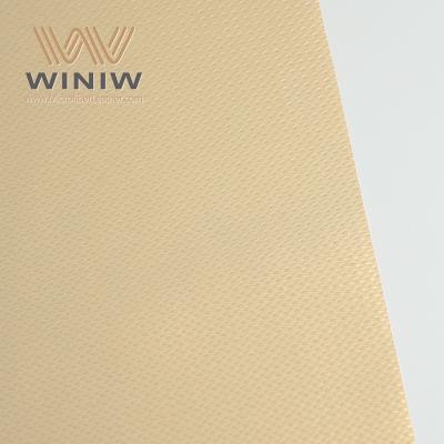 Couro sintético PU aderente para material de futebol