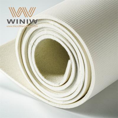 Couro de microfibra durável para bolas de futebol recreativas