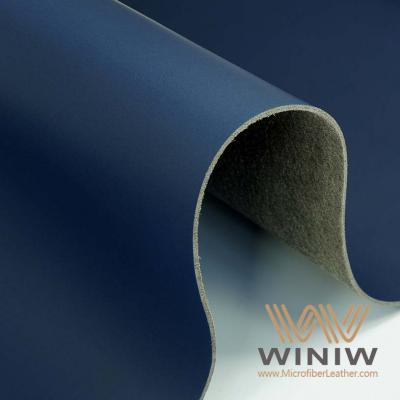 Couro sintético texturizado tipo nobuck resistente a óleo para palmilhas de botas de segurança industrial.