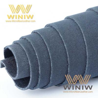 Cabedal em couro camurça de microfibra antiderrapante para calçados de segurança industrial