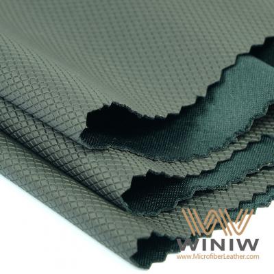 Couro sintético revestido com resistência química para luvas de laboratório