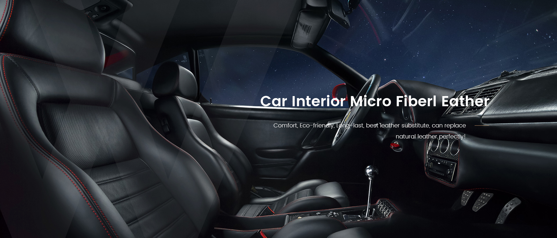 Car Interior Micro Fiberl Leather